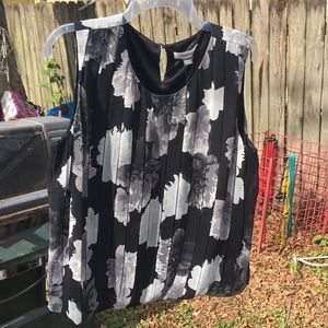 Calvin Klein sleeveless blouse